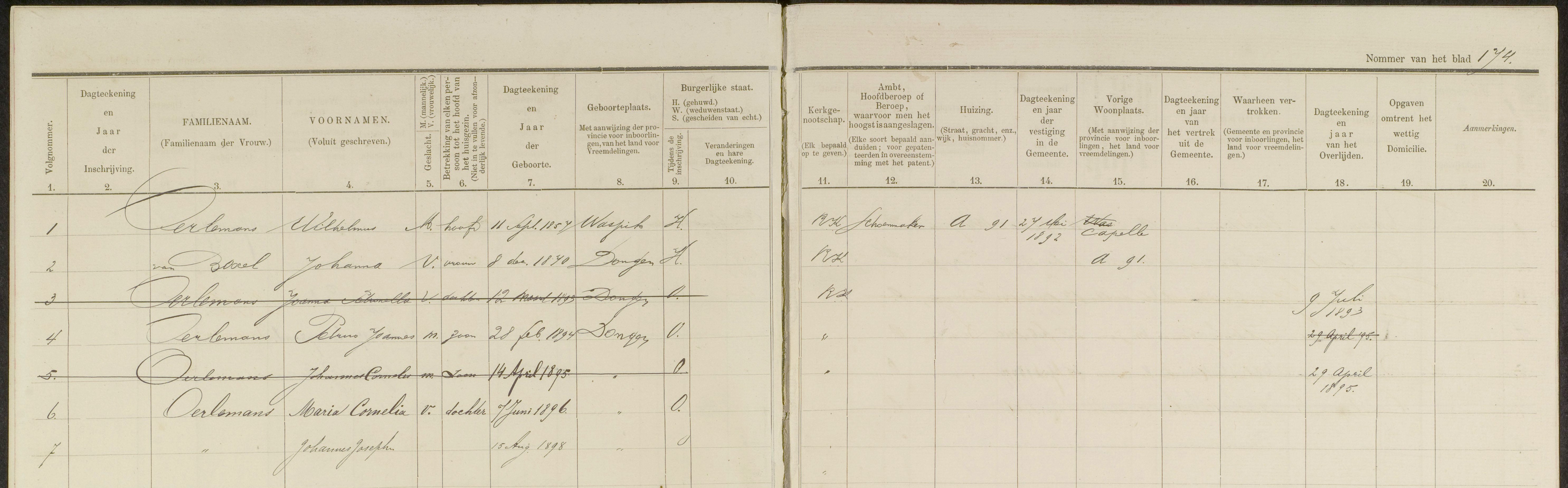 oerlemans_wilhelmus__schoenmaker__en_johanna_van_boxel_wonen_met_hun_kinderen_vanaf_27_mei_1892_in_wijk_a_nr._91_-_dongen_-_bev._reg._1890-1899_inv_24_bl._174.jpg